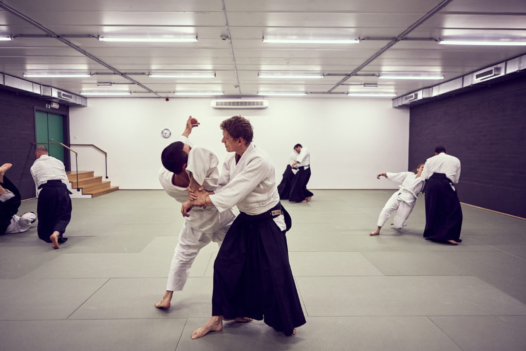 Sessa Takuma aikido Brussels Pasqualetti Thursday class advanced